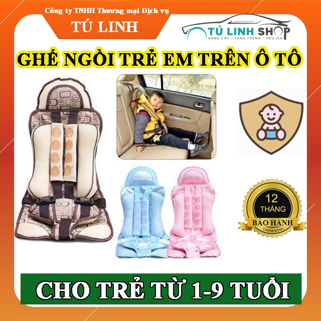 Đai ghế ngồi cho bé trẻ em trên xe hơi ô tô loại cao cấp