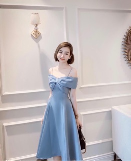 ĐẦM DỰ TIỆC RỚT VAI ( kèm video )