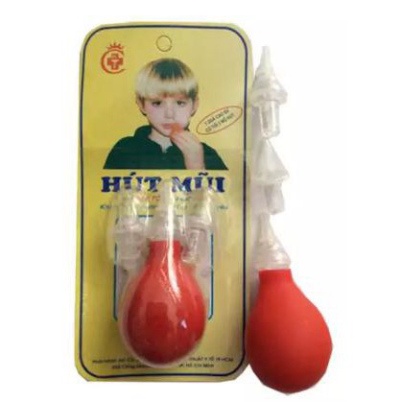 [Chính hãng] Hút Mũi Quả Bóp Cao Su Cho Bé - Silicon Y Tế