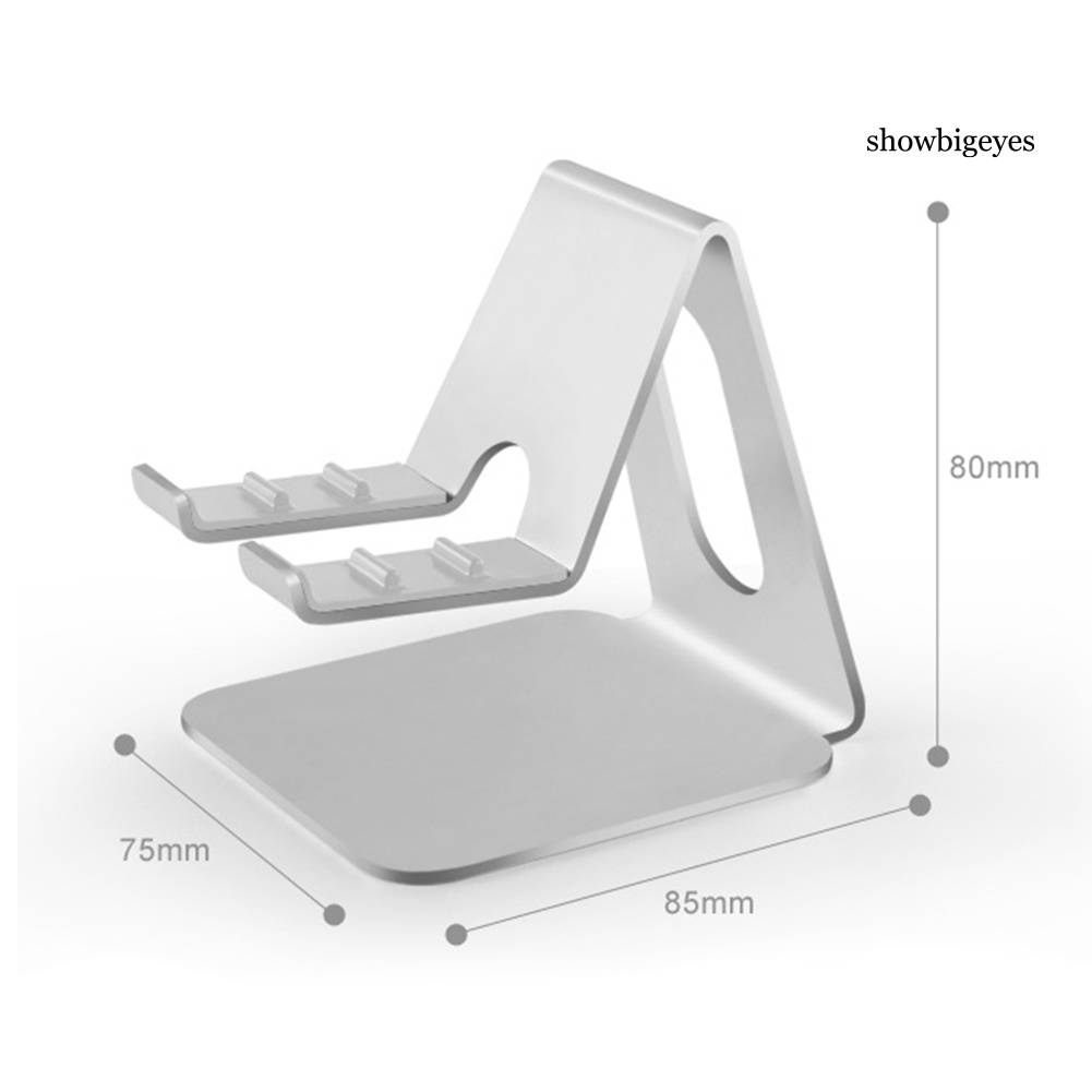Giá Đỡ Điện Thoại / Máy Tính Bảng Bằng Hợp Kim Nhôm Chống Trượt Có Thể Điều Chỉnh