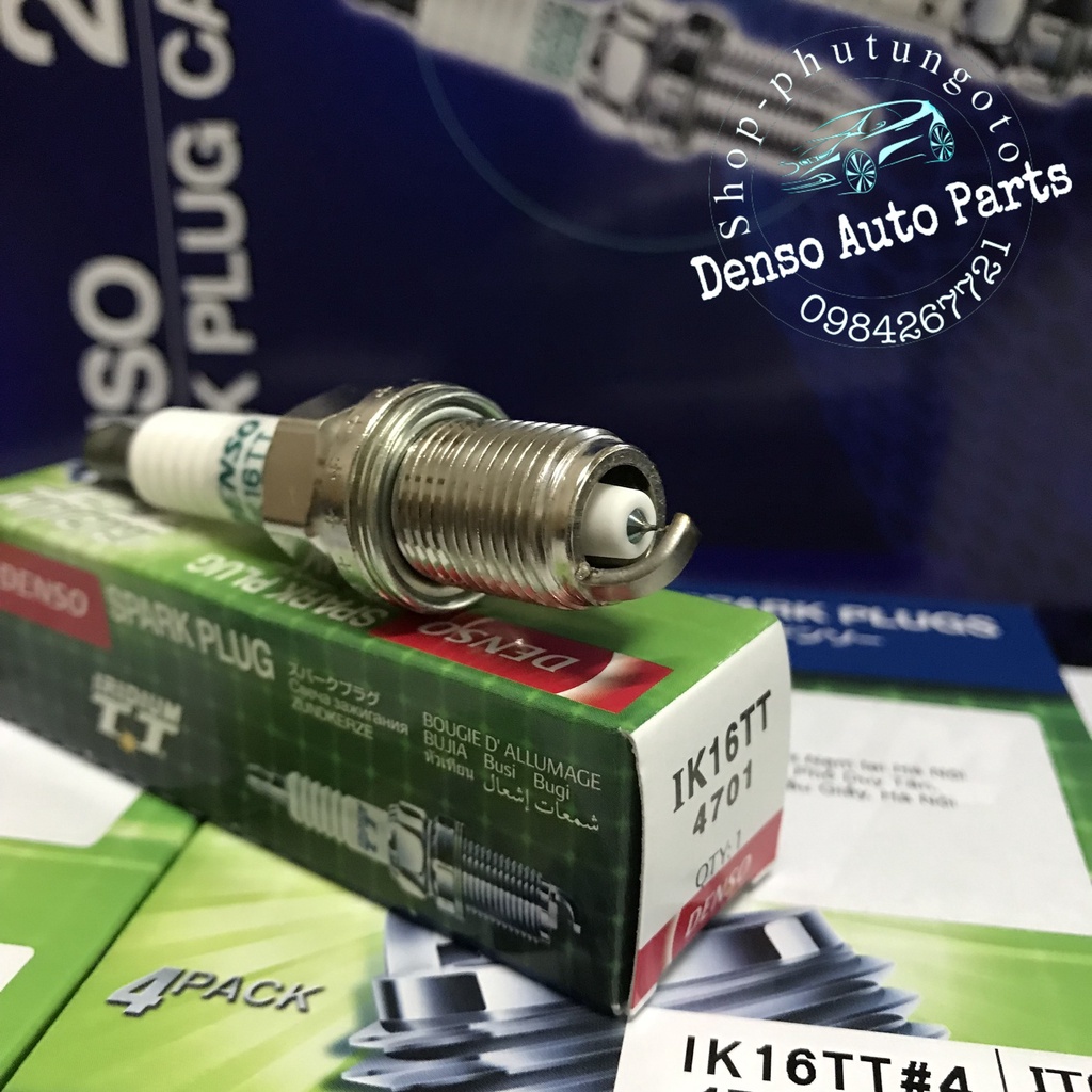 Bugi Denso iridium TT cao cấp  cho các dòng xe