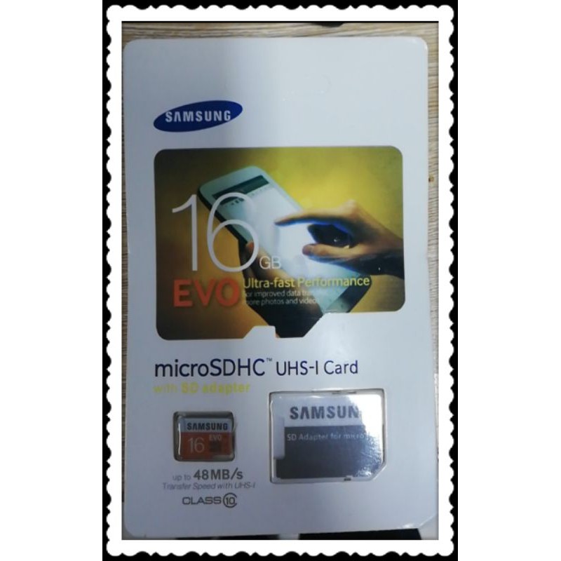 Thẻ Nhớ Micro SD Samsung Evo 16GB Tặng Kèm Đầu Đọc Thẻ Và Hỗ Trợ Copy File Nghe Học Tiếng Anh Cho Bé