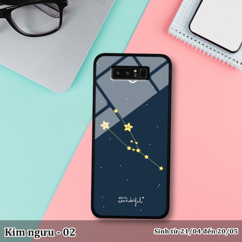 Ốp kính Samsung Note 8 in cung hoàng đạo | BigBuy360 - bigbuy360.vn