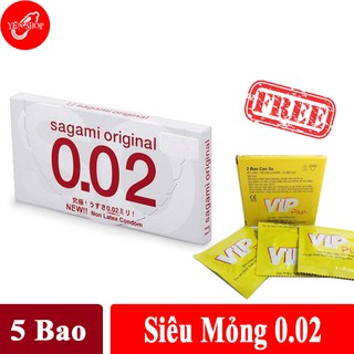 BAO CAO SU SAGAMI ORIGINAL 0.02, SIÊU MỎNG, CHÂN THỰC NHẤT – HỘP 2C TẶNG HỘP BCS 3C
