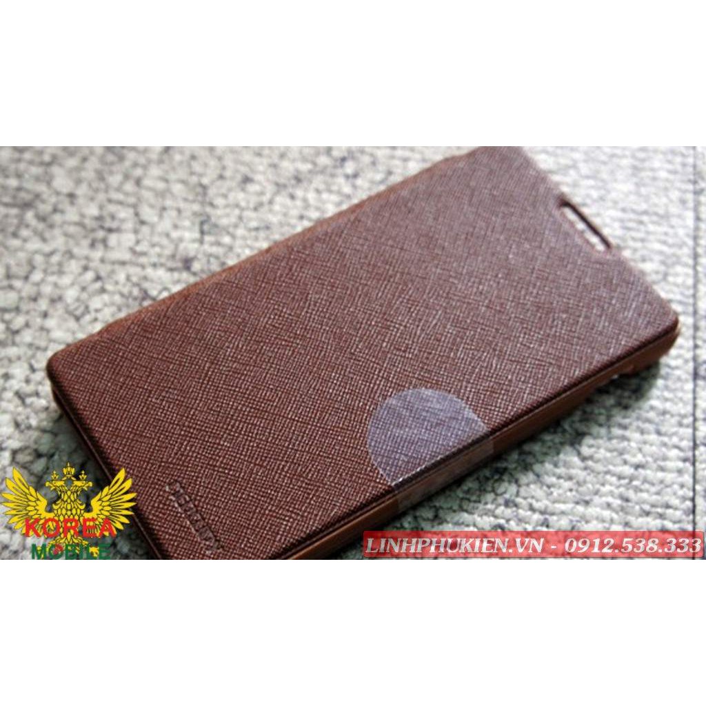 Bao da Sky A840 Vega S5 chính hãng Mercury Fancy Flip Style Hàn Quốc