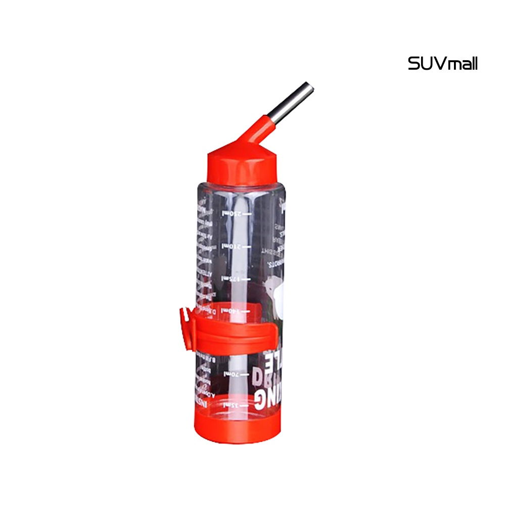 Bình Đựng Nước Uống Tự Động Bằng Thép Không Gỉ 250ml Cho Hamster / Thỏ