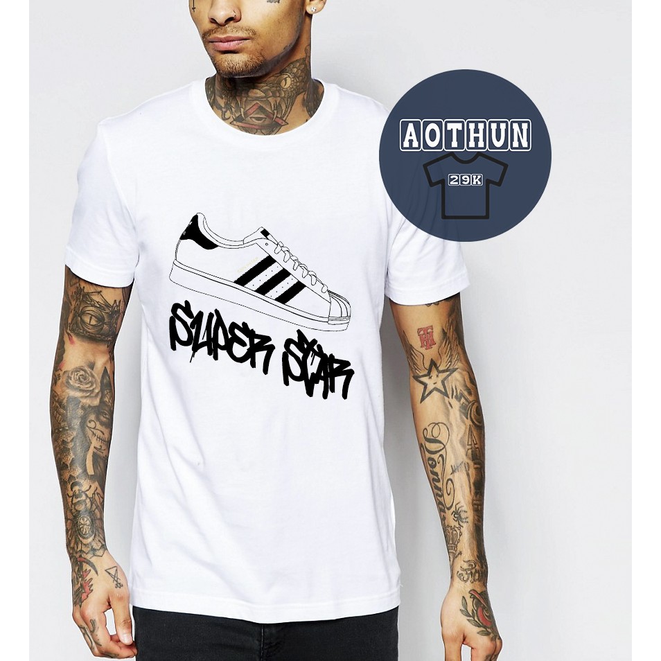 ÁO THUN UNISEX SUPER STAR CỰC COOL