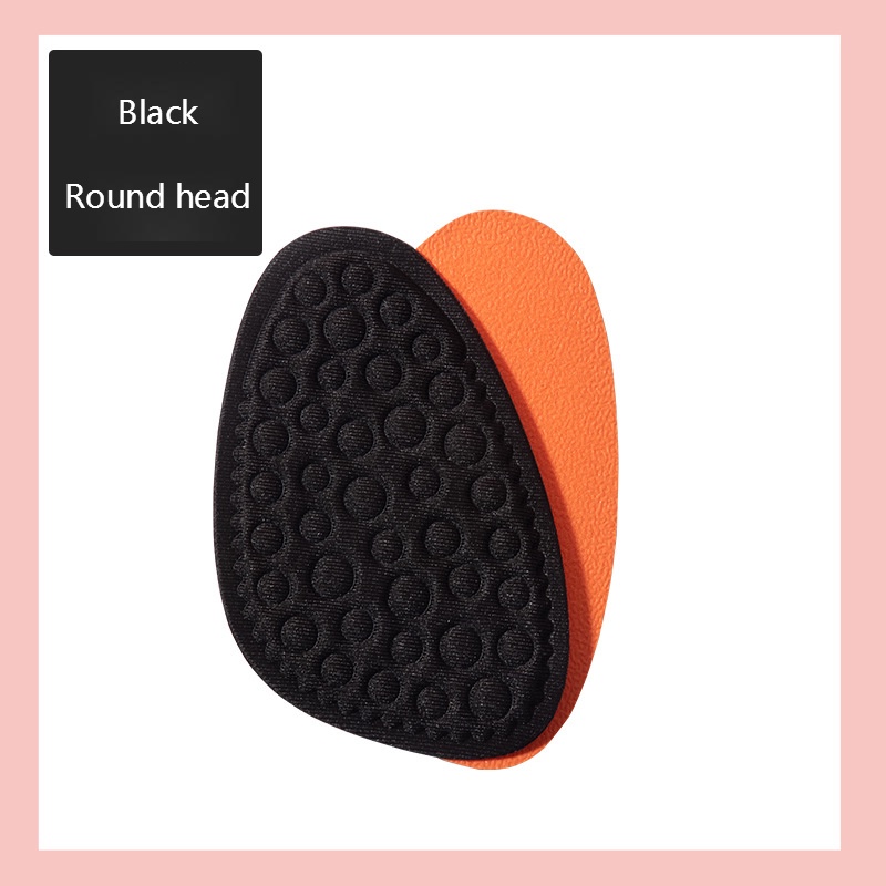 1 Cặp Đệm Lót Giày Cao Gót Bằng Cao Su Non Thoáng Khí Giúp Giảm Đau Và Chăm Sóc Bàn Chân Cho Nữ