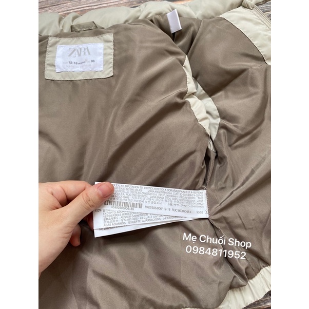 Áo Gile Zara xịn cho bé