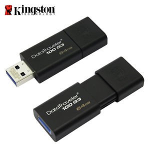 USB Kingston 64GB DataTraveler 100G3 hãng phân phối