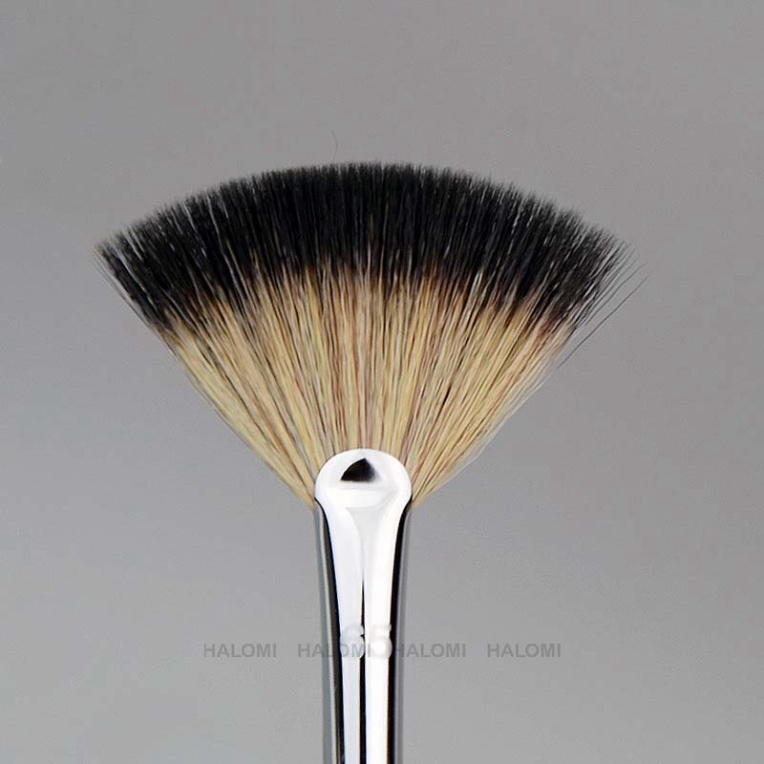 Cọ quạt Sephora 65 đánh Highlight lông mềm bám phấn chuyên dành cho makeup chuyên nghiệp