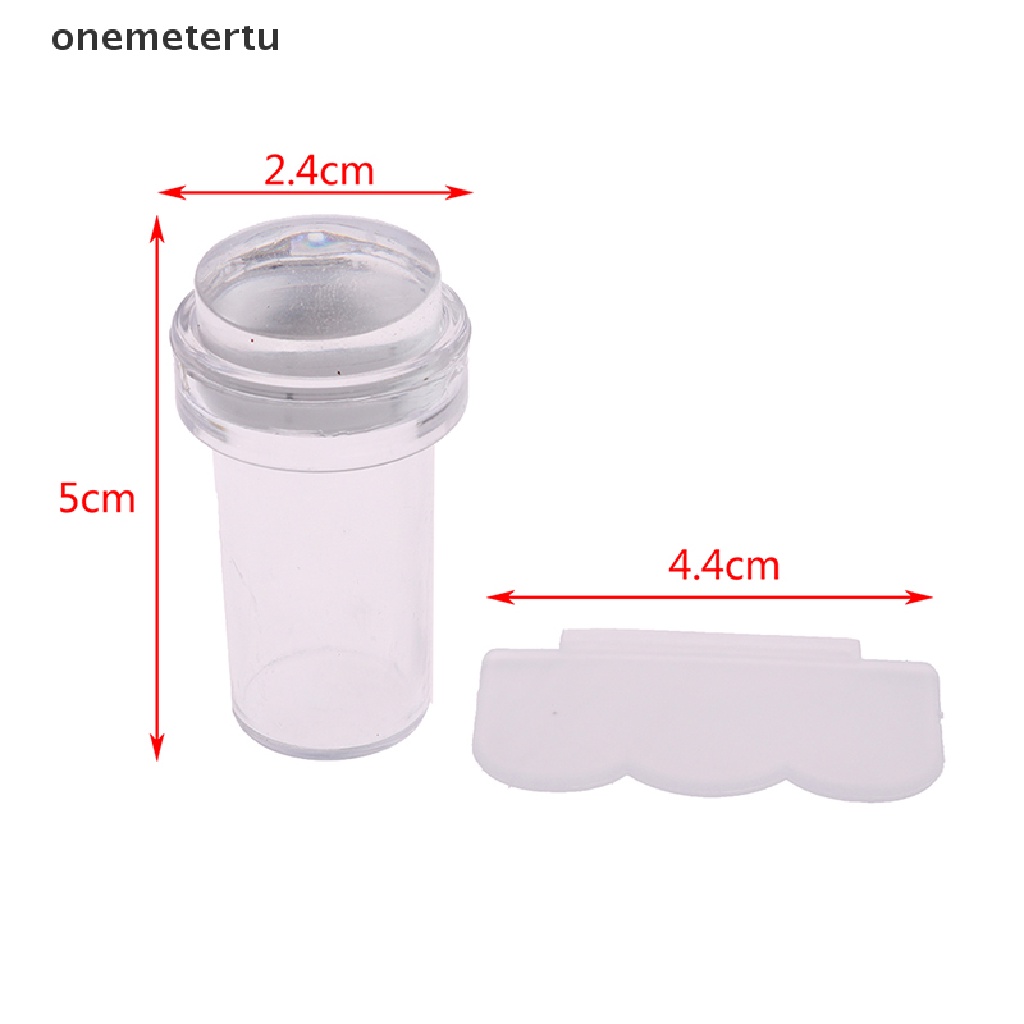 Dụng Cụ In Hình Móng Tay Bằng Silicone Trong Suốt