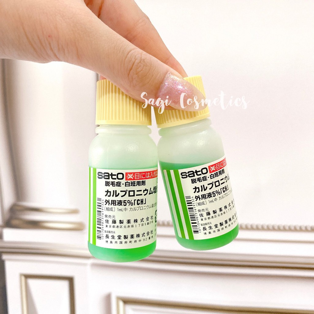 Tinh chất Mọc Tóc  SATO Arovics Solutions 5% Nhật Bản 30ml