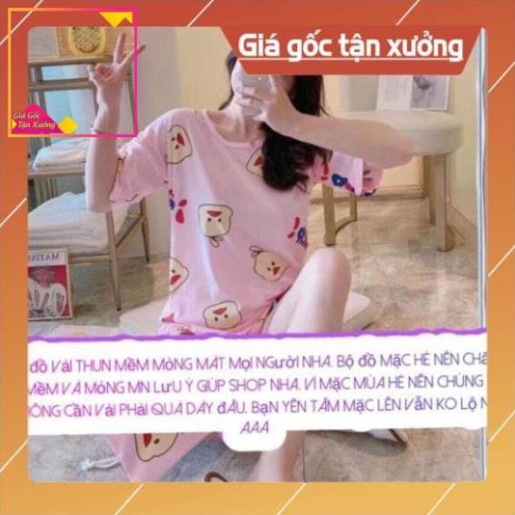Set Áo Thun Nữ 🌸 Set ngủ hề Mickey vịt vàng SIÊU HOT 🌸