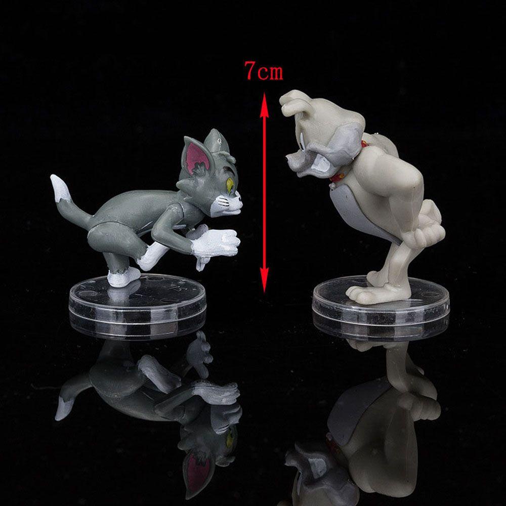 Set 9 Mô Hình Đồ Chơi Tom &amp; Jerry Trang Trí Bánh Kem