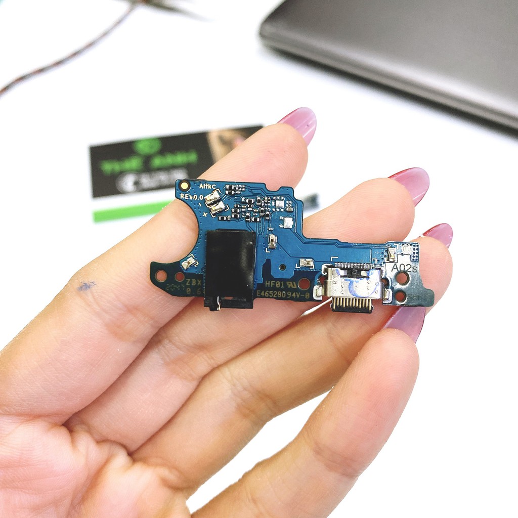 Cụm sạc Samsung A02s SM-A025F/DS ( mic , tai nghe ) , mạch sạc A02s SM-A025 linh kiện loại tốt, bảo hành đổi trả