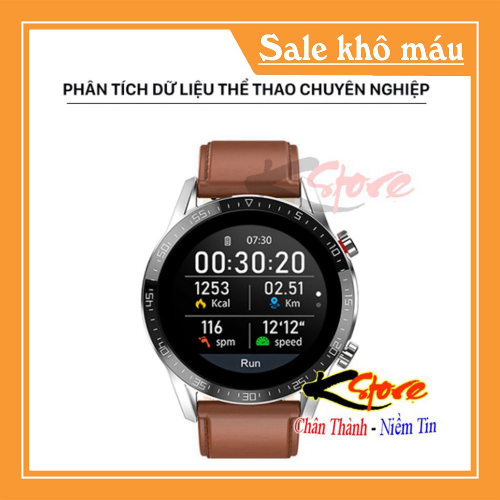 SALE KỊCH SÀN Đồng hồ thông minh Nam, Microwear L13 smart watch thể thao kiểu dáng Xiaomi chống nước giá rẻ mặt tròn dây