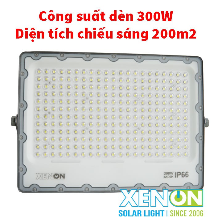 Đèn pha năng lượng mặt trời Xenon Deluxe cao cấp chính hãng DL03-300W