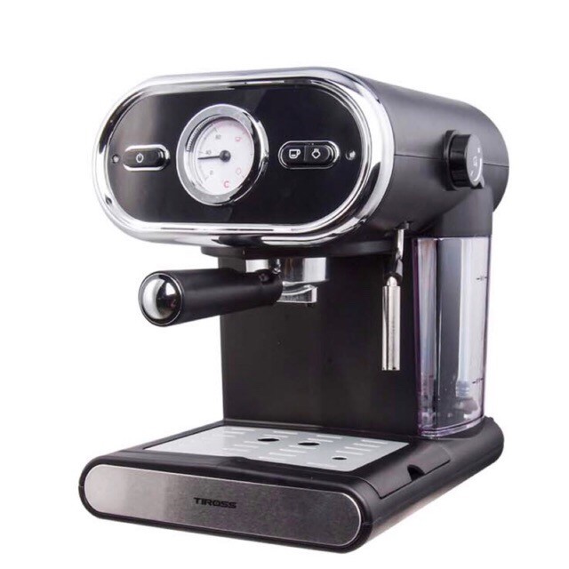 [Tiross123] Máy pha cà phê Tiross TS6211 Espressno (15bar), Sản phẩm chính hãng bảo hành 12 tháng