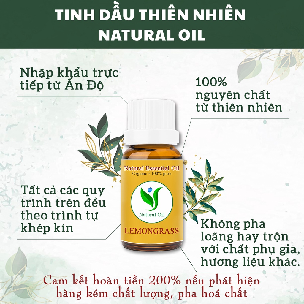 [NGUYÊN CHẤT] Tinh Dầu Hoa Sen 10ml-30ml, Natural Oil, Nhập Khẩu