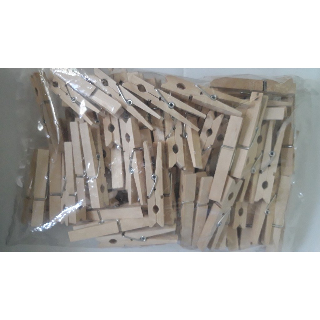 Kẹp gỗ lớn ( 1 bịch ~ 550gr )