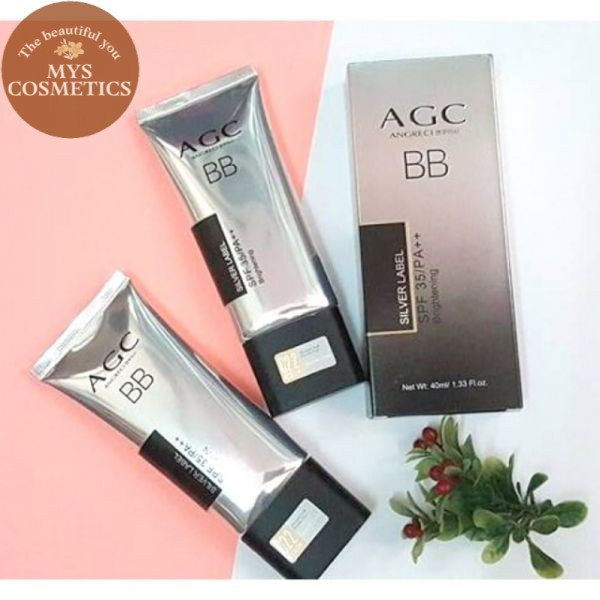 KEM NỀN BB AGC BẠC, Kem dưỡng ẩm BB đa sinh tố AGC 509# Mỹ phẩm nội trung Mys