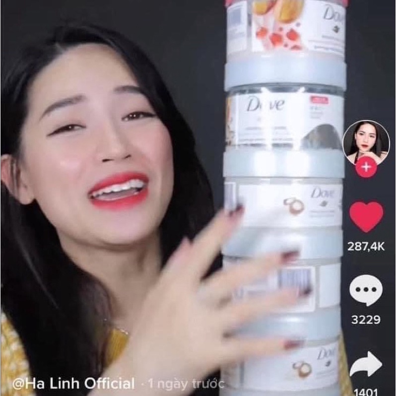 Tẩy da chết body Dove