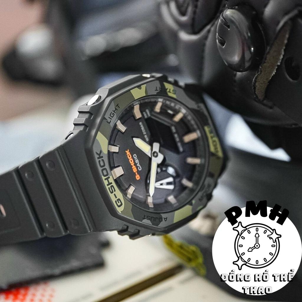 Đồng hồ đeo tay nam , Đồng hồ unisex thể thao GA2100 màu rằn ri 42mm | BigBuy360 - bigbuy360.vn