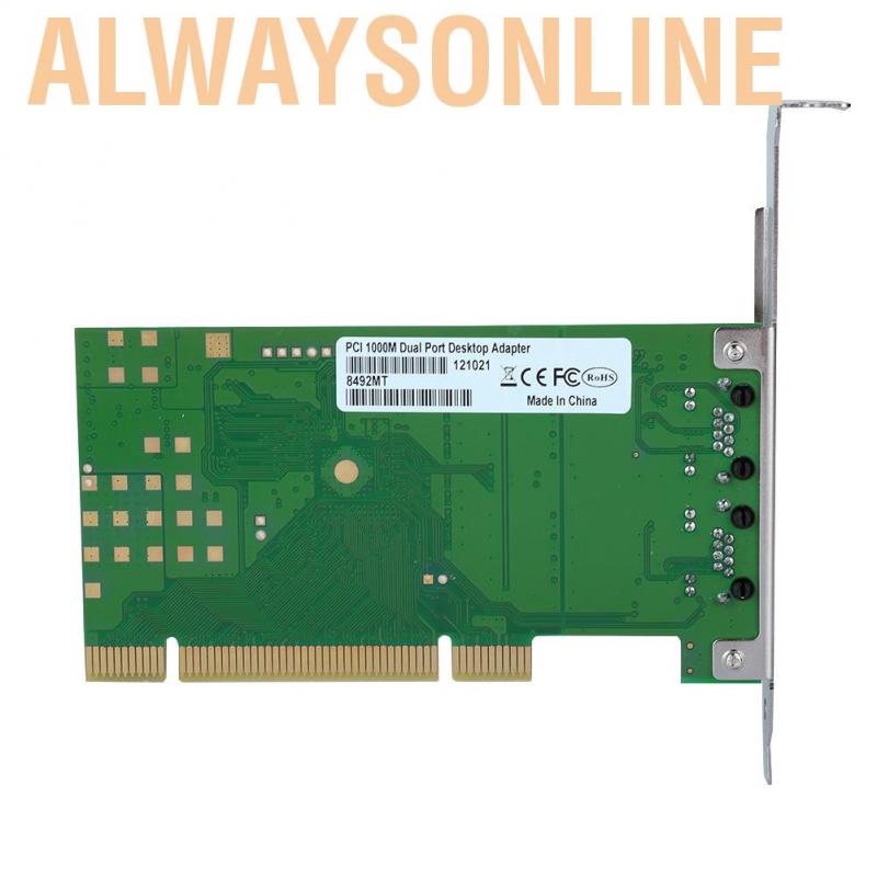 Card Mạng Lan Cho Intel 8492mt 82546e8 Pci