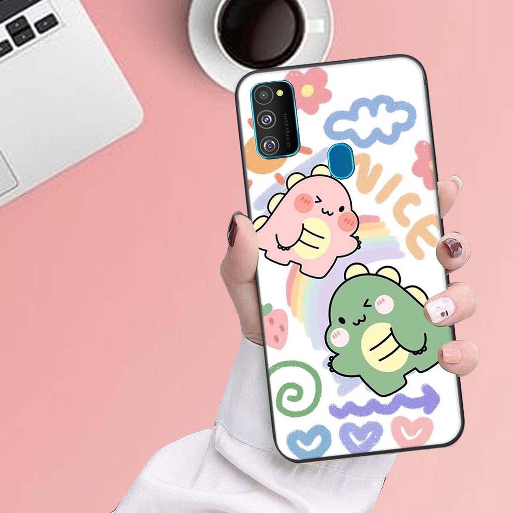 Ốp lưng Samsung M30S in hình khủng long , gấu nâu xinh xắn, siêu cute  mà còn vô cùng RẺ -ĐẸP