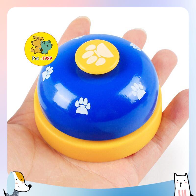 Đồ Chơi Chuông huấn luyện thú cưng chó mèo dạng nhấn họa tiết dấu chân Pet-1989