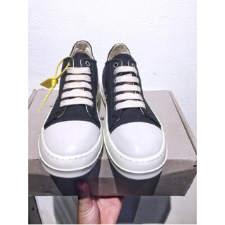 (KÈM HỘP + SALE GIÁ KHỦNG) Giầy Rick Owen Thấp Cổ