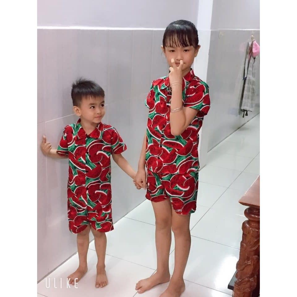 [GIÁ SỈ]  BỘ SƠ MI ĐI BIỂN - ( Quà Tặng)
