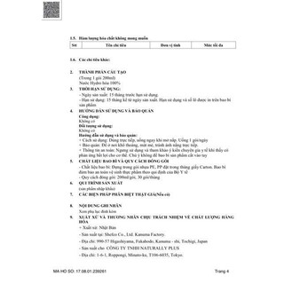 Nước uống Izumio thùng 48 túi