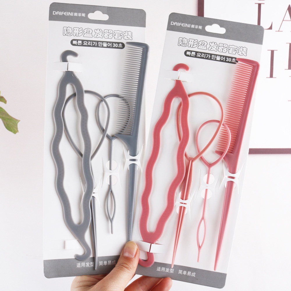 Bộ Dụng Cụ Tạo Kiểu Tóc Thời Trang Phong Cách Hàn Quốc Cho Nữ