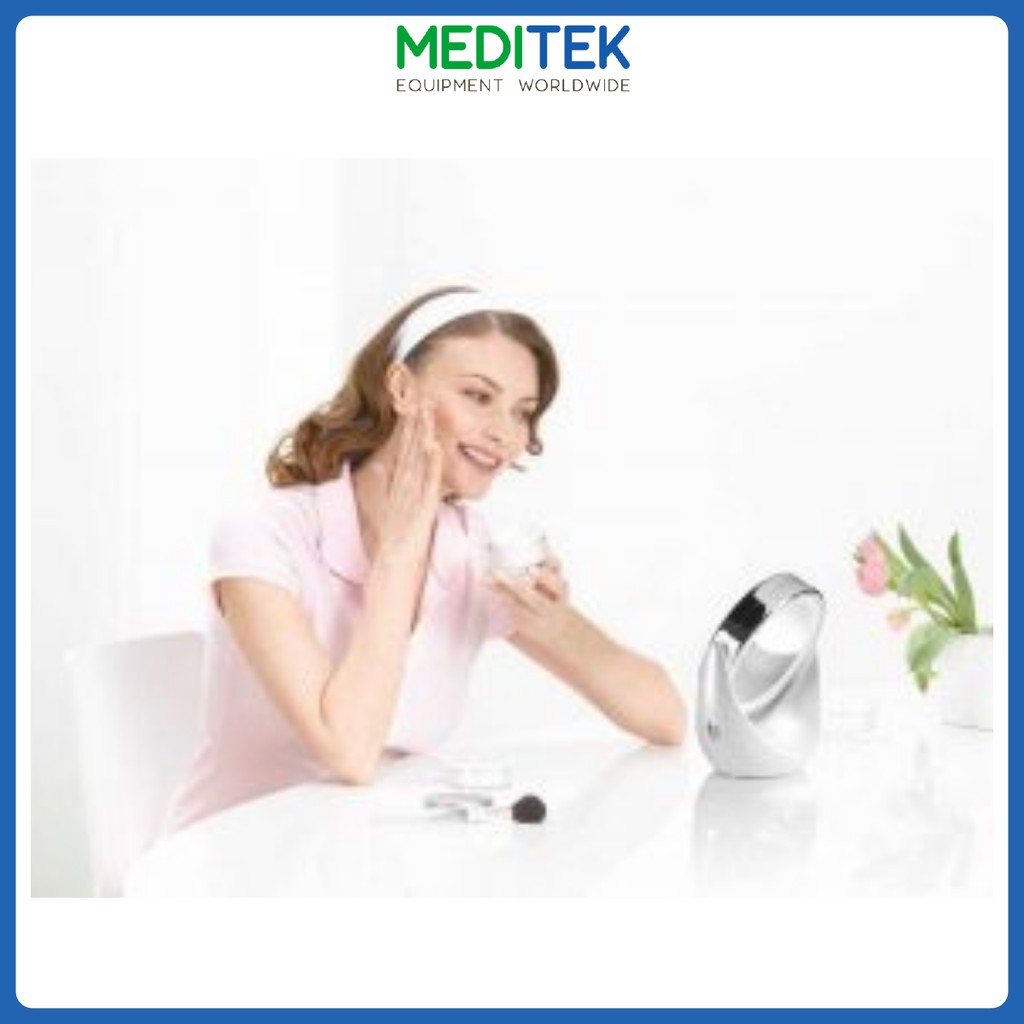 Gương trang điểm 2 mặt để bàn, Chính hãng Beurer BS49, Bảo hành 24 tháng