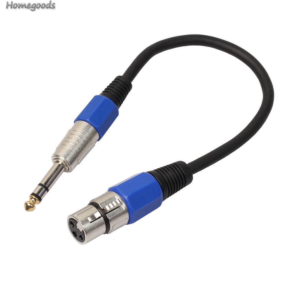 Dây Cáp Chuyển Đổi 3p Xlr Female Sang 1 / 4 "6.35Mm Male Plug