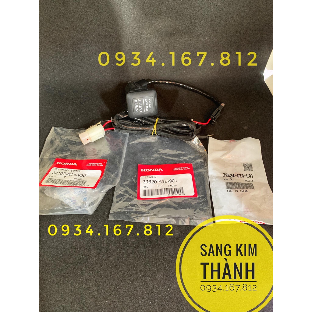 Cổng Cắm Tẩu Sạc Điện Thoại Hàng Chính Hãng Honda