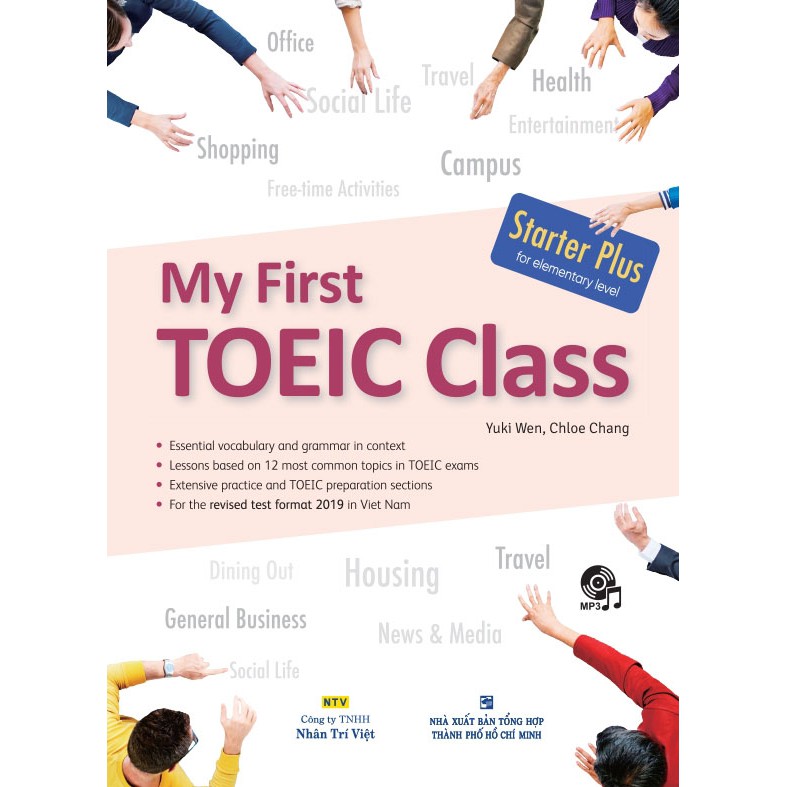 Sách - My First TOEIC Class - Starter Plus (nghe qua QR)