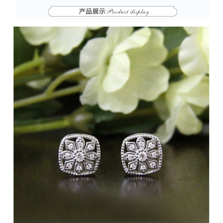 Bông tai hình hoa tuyết thời trang nữ tính