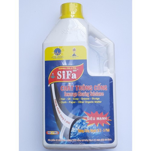 Chỉ sau 3 phút Chất thông cống cực mạnh Zifat 999 700ml