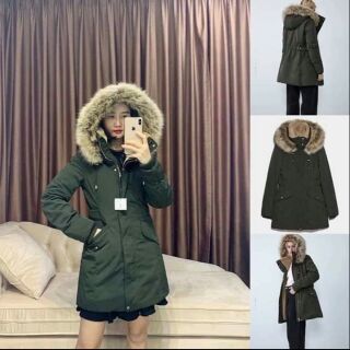 Áo parka zara size XS (tra order)