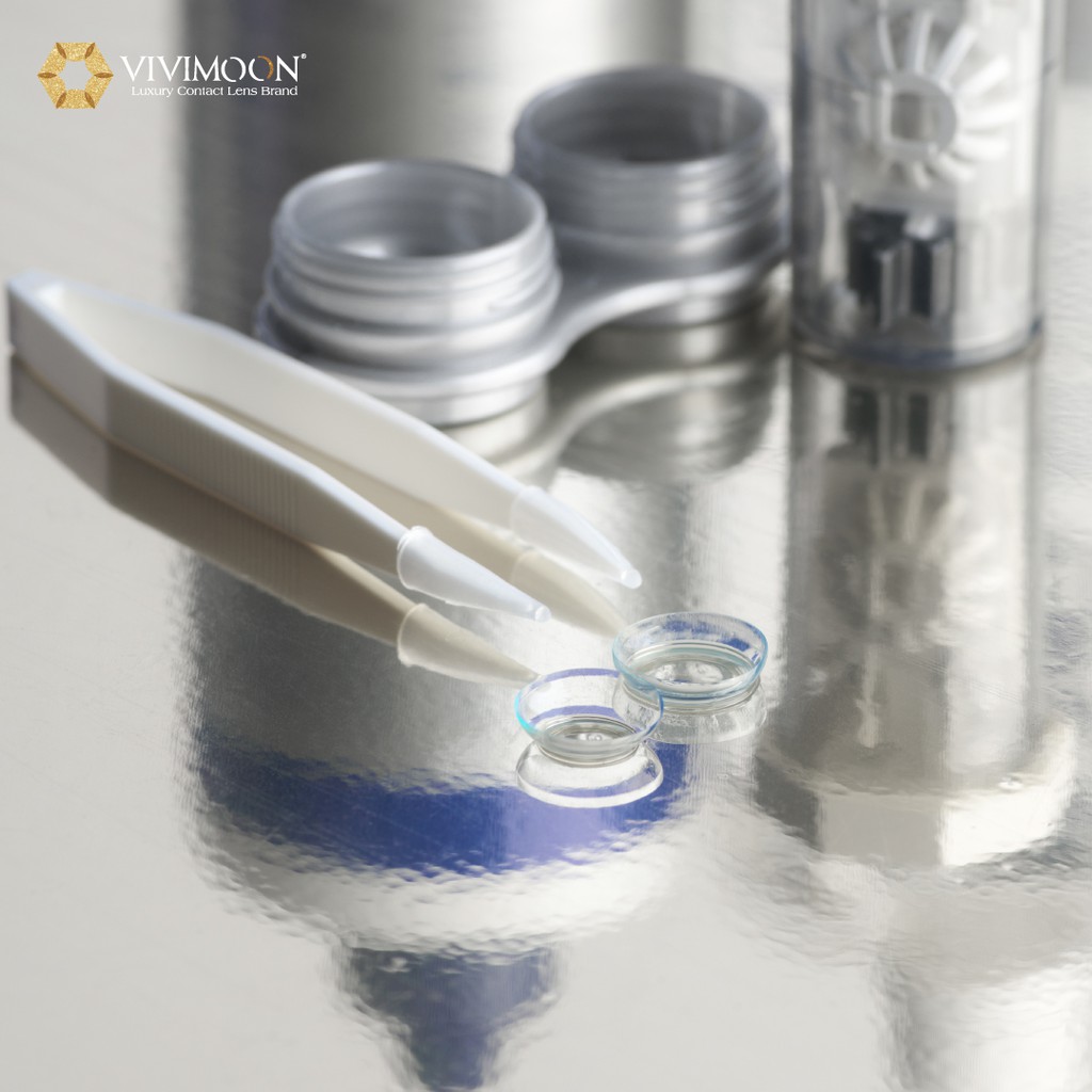 Bộ Sản Phẩm Kính Áp Tròng Không Màu VIVIMON - Lens Cận Trong Suốt | BigBuy360 - bigbuy360.vn