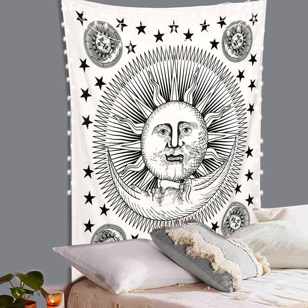 KUNHEV Thảm Treo Tường Trang Trí Hình Galaxy Độc Đáo