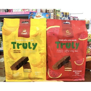 bánh mềm phủ sô cô la truly anko 400g