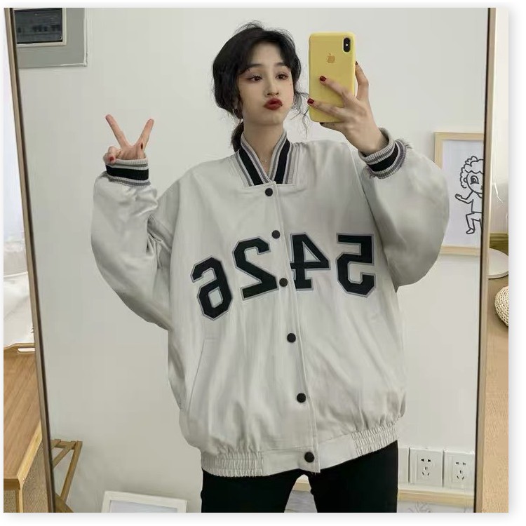 ÁO KHOÁC NỮ BOMBER NÚT BẤM  5426 THỜI TRANG ÁO KHOÁC MỌI THỜI ĐẠI