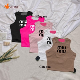 Áo thun bé gái body ôm, lửng kiểu ba lỗ, phong cách thể thao - Quần áo trẻ em - SockiMall (200565)
