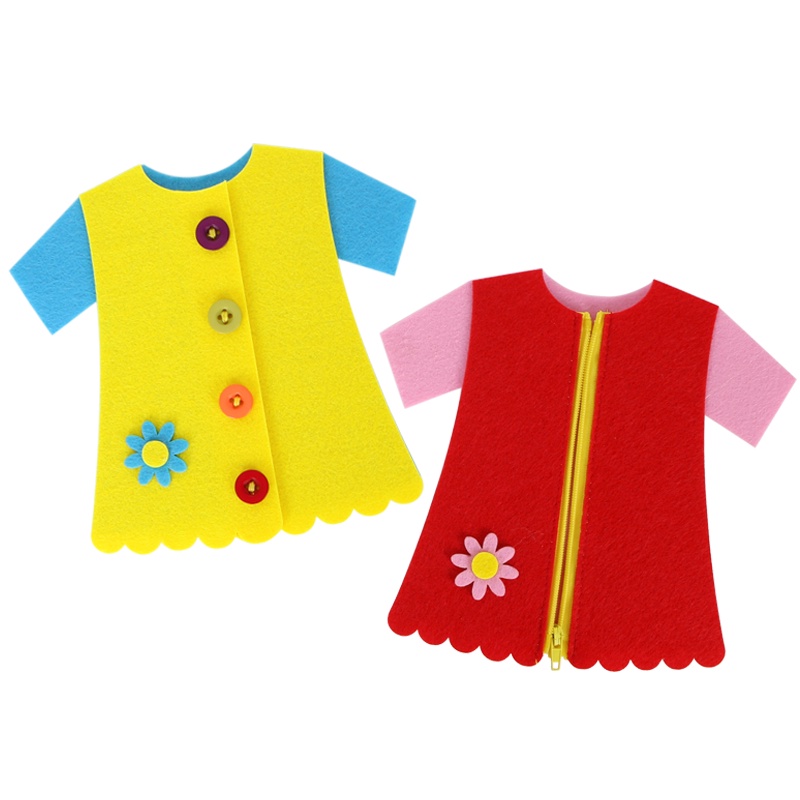 Đồ Chơi Học Kỹ Năng Động Cơ Một Chiều Có Khóa Kéo Montessori Dành Cho Trẻ Mẫu Giáo