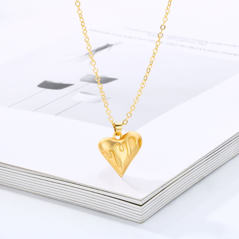 Set 2 Vòng cổ Mặt Trái Tim Thời Trang Cho Cặp Đôi