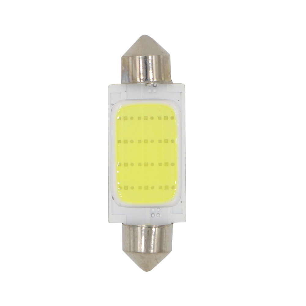 Bộ 10 Đèn Led Cob 1w 12chips Smd Led 31mm 36mm 39mm 41mm 12v 24v